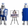 Sliver Knight Mascot Costume