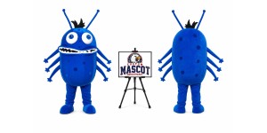 Bacterium Germ Virus Monster Mascot Costume for Halloween Events Bacterium Germ Virus Monster Mascot Costume for Halloween Events