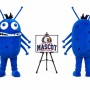 Bacterium Germ Virus Monster Mascot Costume for Halloween Events