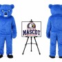 Bear Long Hairy Mascot Costume