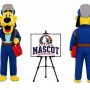 Coat Dog Mascot Costume