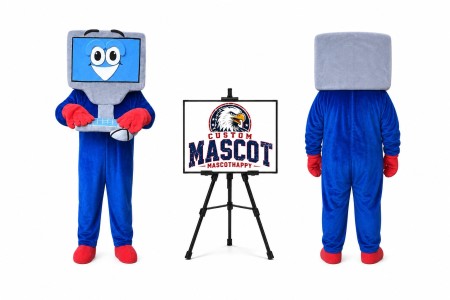 Computer Mascot Costume