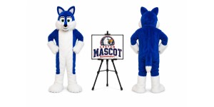 Husky Dog Wolf Mascot Costume Husky Dog Wolf Mascot Costume