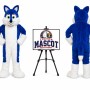 Husky Dog Wolf Mascot Costume