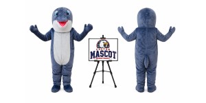 Dolphin Mascot Costume Dolphin Mascot Costume