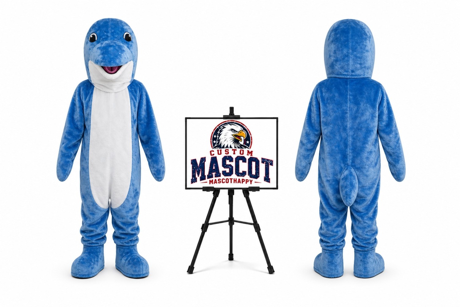 Dolphin Mascot Costume Dolphin Mascot Costume