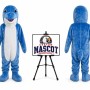 Dolphin Mascot Costume