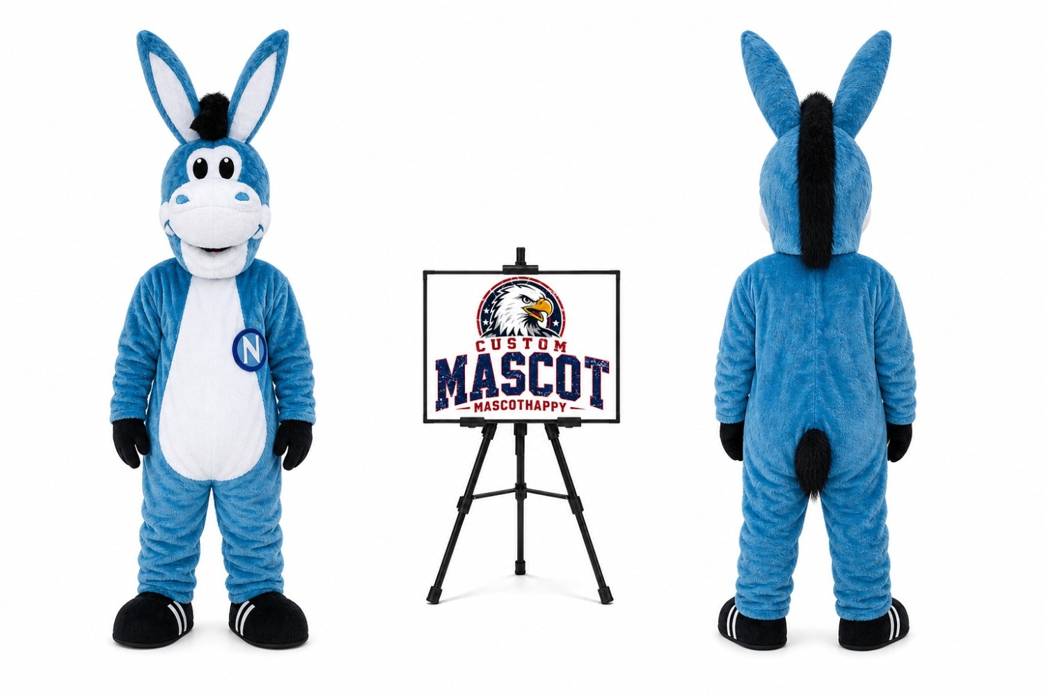 Donkey Mascot Costume Donkey Mascot Costume