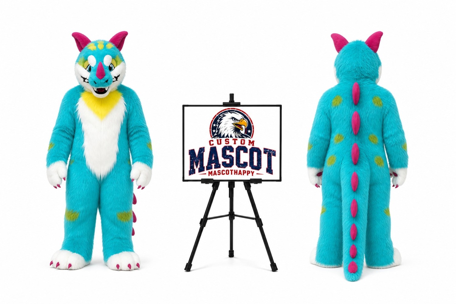 Dragon Realistic Fursuit Animal Mascot Costume Dragon Realistic Fursuit Animal Mascot Costume