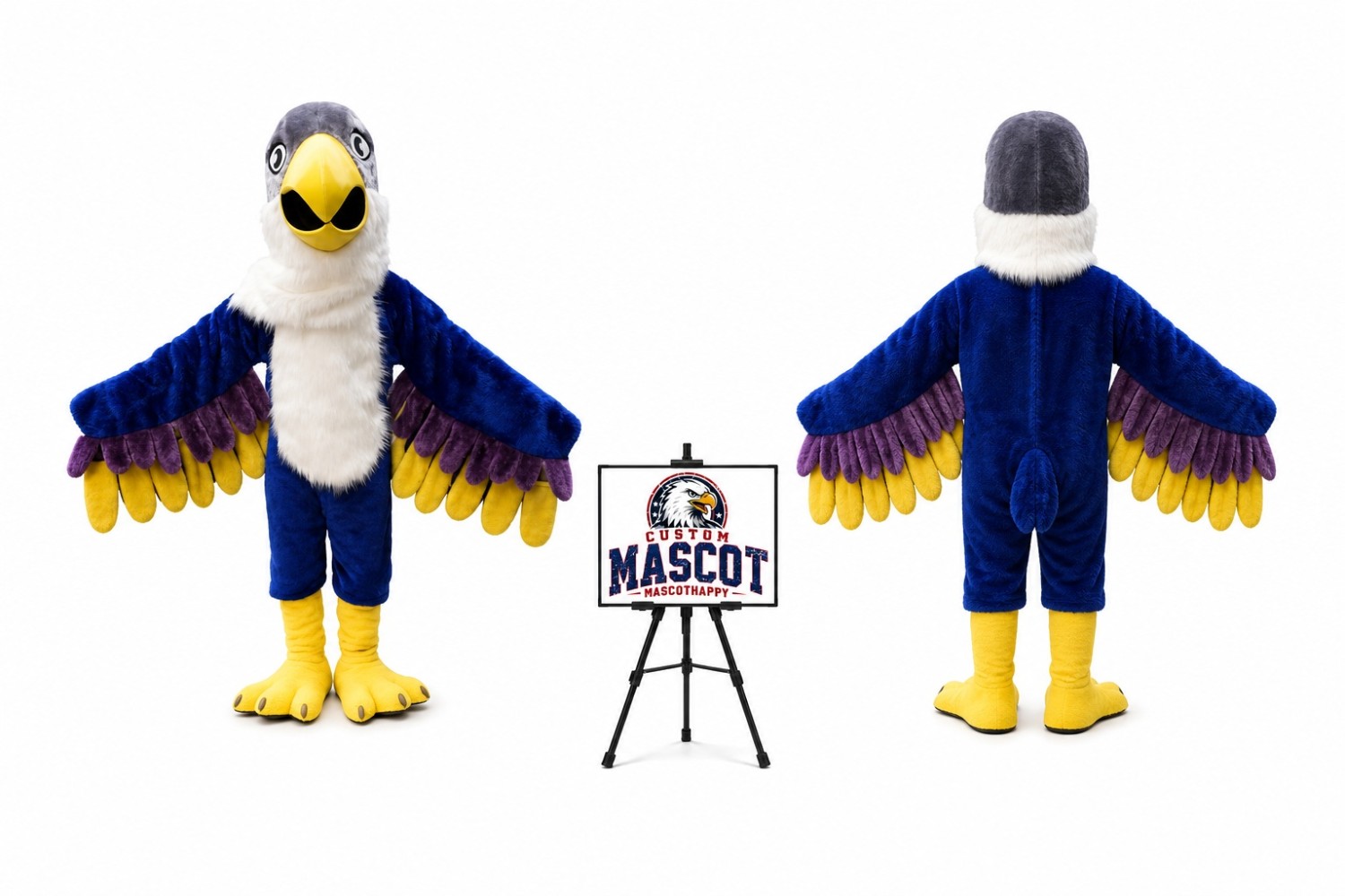 Eagle Hawk Falcon Mascot Costume Eagle Hawk Falcon Mascot Costume