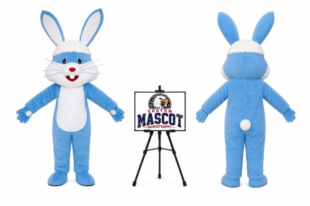 Easter Bunny Mascot Costume for Easter Events