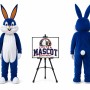 Easter Rabbit Bunny Mascot Costume for Easter Events