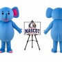 Elephant Mascot Costume