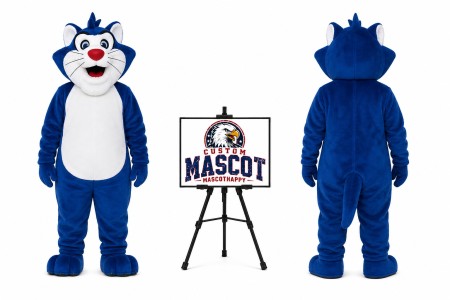 Fat Cat Mascot Costume
