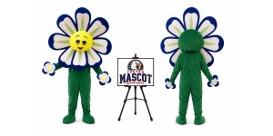 Flower Sunflower Mascot Costume Flower Sunflower Mascot Costume