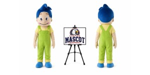 Hair Boy Mascot Costume Hair Boy Mascot Costume