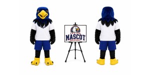 Hawk Eagles Mascot Costume Hawk Eagles Mascot Costume