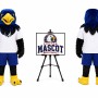 Hawk Eagles Mascot Costume