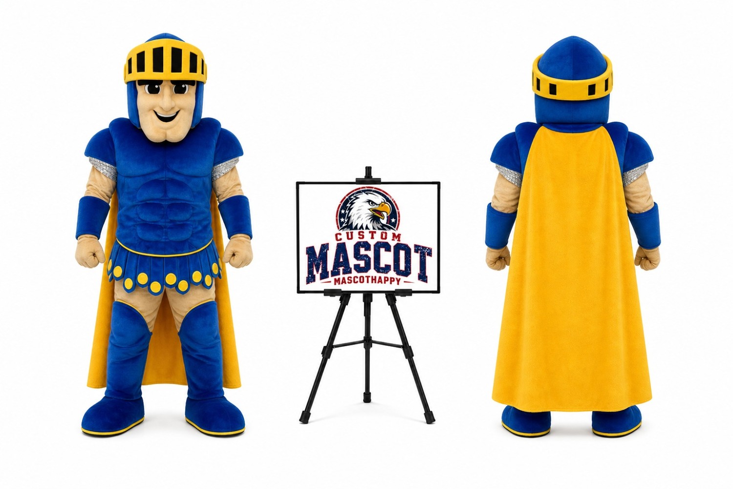 Knight Spartan Trojan Mascot Costume Knight Spartan Trojan Mascot Costume