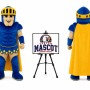 Knight Spartan Trojan Mascot Costume