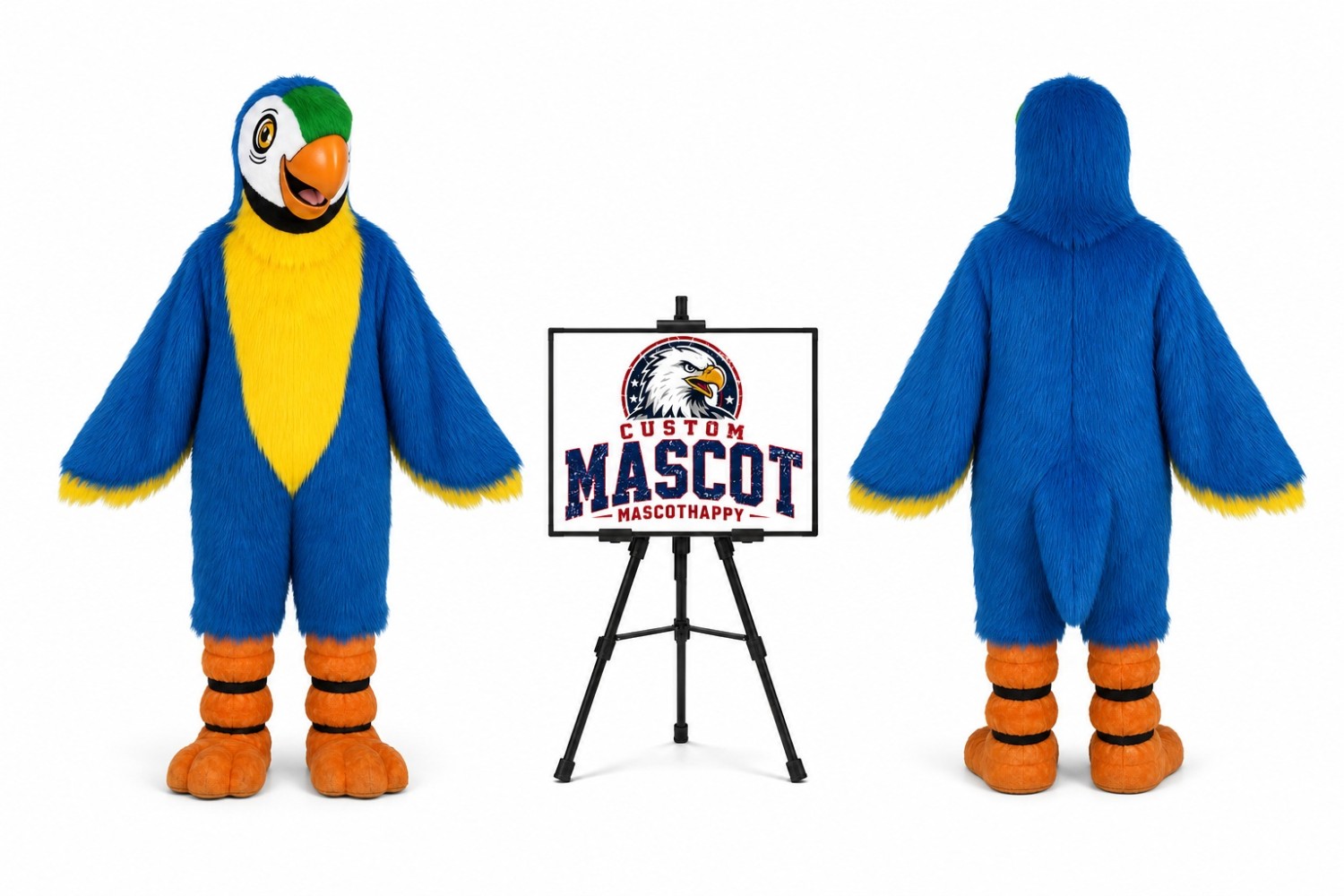 Macaw Parrot Mascot Costume Macaw Parrot Mascot Costume