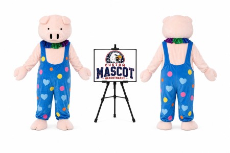 Pig Mascot Costume