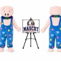 Pig Mascot Costume