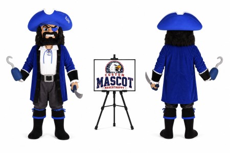 Pirate Mascot Costume for Parties