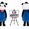Pnada Girl Mascot Costume