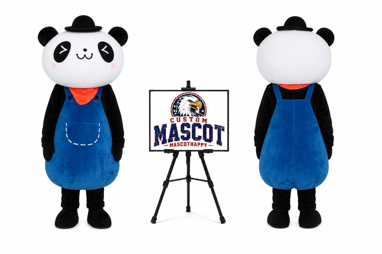Pnada Girl Mascot Costume Pnada Girl Mascot Costume