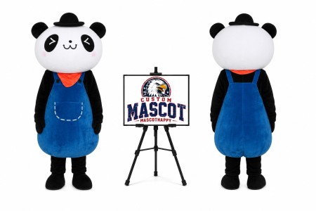 Pnada Girl Mascot Costume