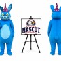 Rabbit Mascot Costume for Easter Events