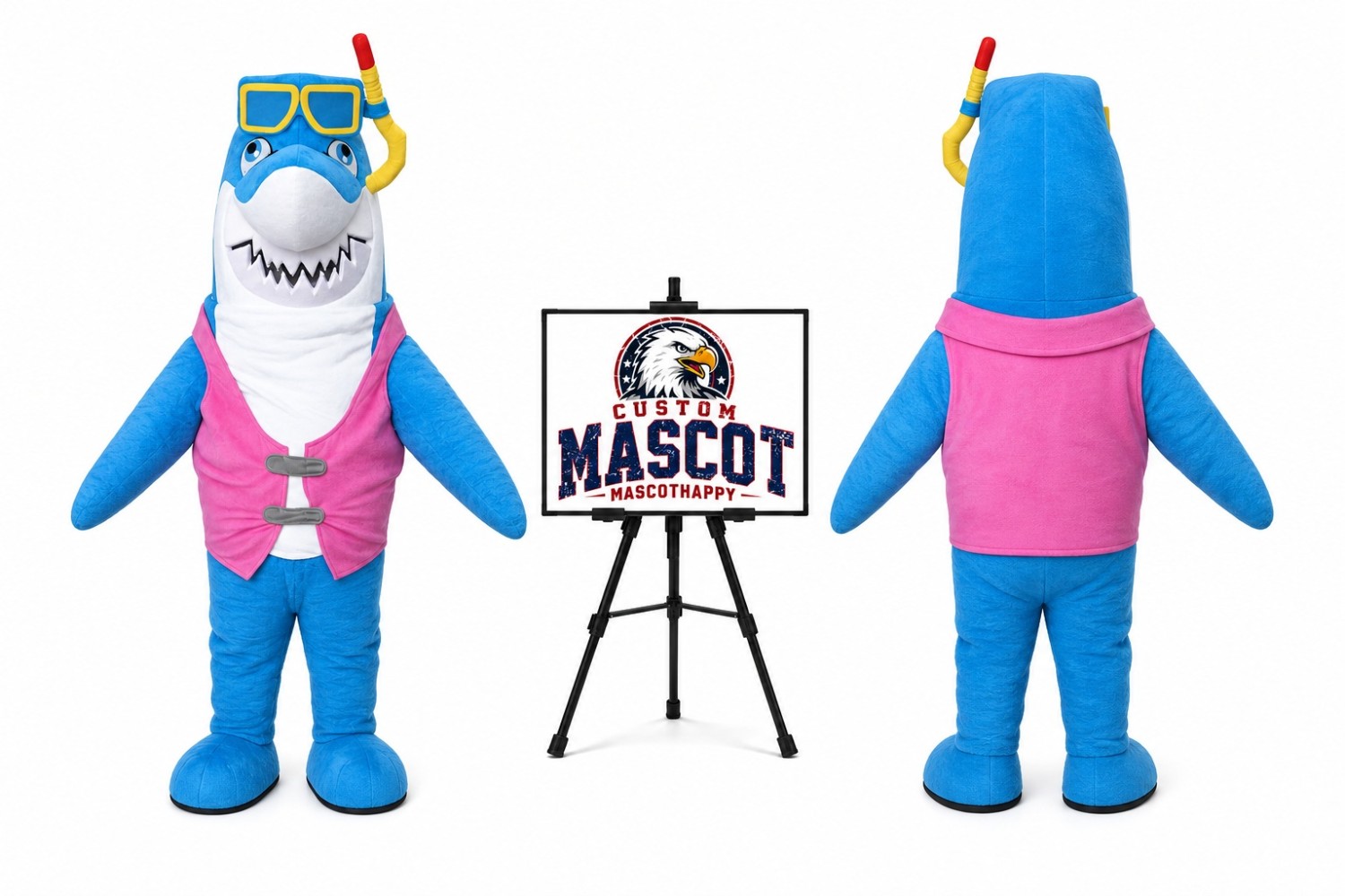 Shark Mascot Costume Shark Mascot Costume