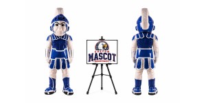 Spartan Trojan Knight Sparty Mascot Costume Spartan Trojan Knight Sparty Mascot Costume