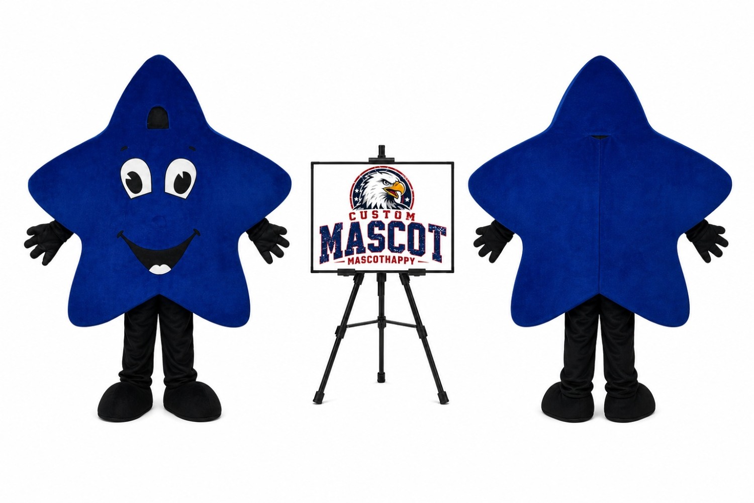 Star Mascot Costume Star Mascot Costume