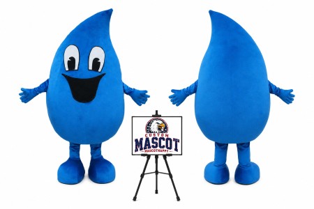 Water Drop Mascot Costume