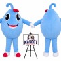 Water Droplets Mascot Costume