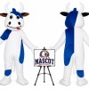 Cow Bull Mascot Costume