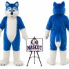 Wolf Dog Husky Mascot Costume