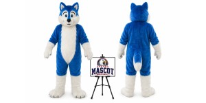 Wolf Dog Husky Mascot Costume Wolf Dog Husky Mascot Costume