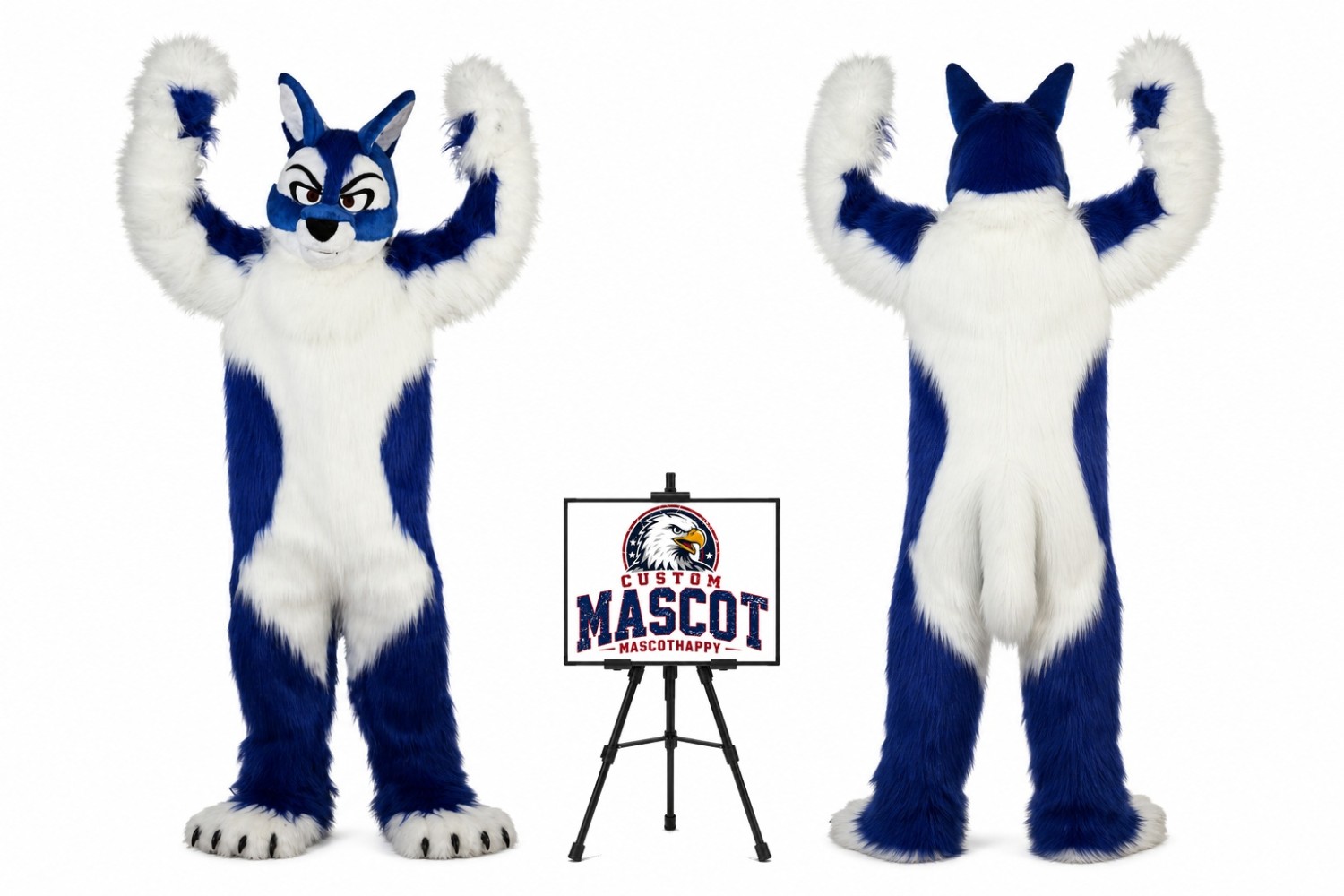 Husky Dog Mascot Costume Husky Dog Mascot Costume