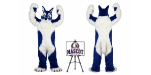 Husky Dog Mascot Costume Husky Dog Mascot Costume