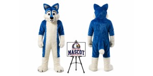 Wolf Mascot Costume Wolf Mascot Costume