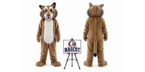 Bobcat Wildcat Mascot Costume Bobcat Wildcat Mascot Costume
