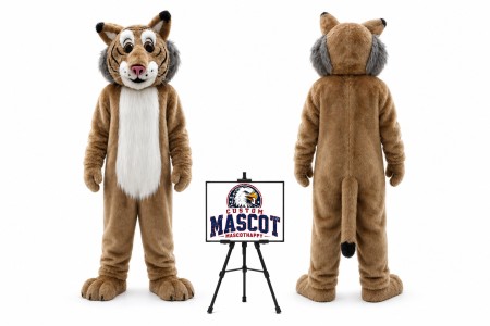 Bobcat Wildcat Mascot Costume