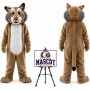 Bobcat Wildcat Mascot Costume