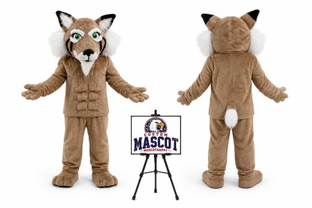 Bobcat Mascot Costume