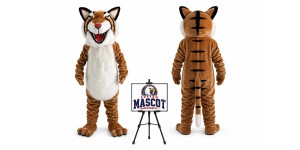 Bobcat Tiger Wildcat Mascot Costume Bobcat Tiger Wildcat Mascot Costume