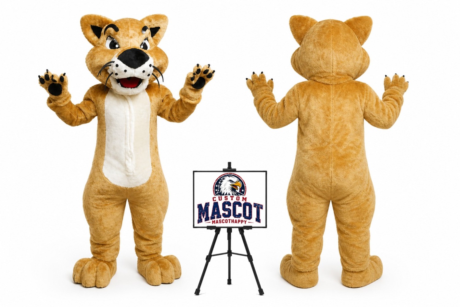 Bobcats Tiger Mascot Costume Bobcats Tiger Mascot Costume