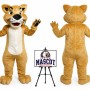 Bobcats Tiger Mascot Costume